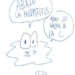 Dibújo de Miguél Rep sobre el virus de la hepatitis c