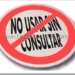 no usar