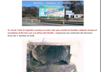 caño al rio san luis