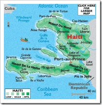 mapa haiti hepatitis