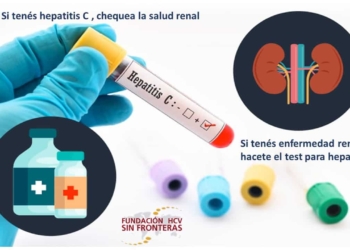 dibujo riñones y hepatitis C