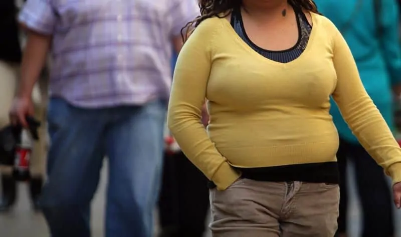 hígado graso en mujer jóven con sobrepeso