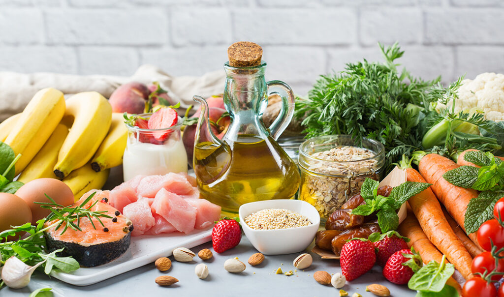 imagen de alimentos para un Hígado saludable